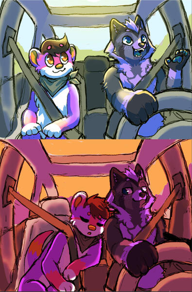 2-panel commission 2-panel commission